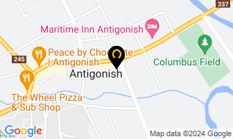 Bellwether Family Wealth | Nova Scotia in Antigonish map