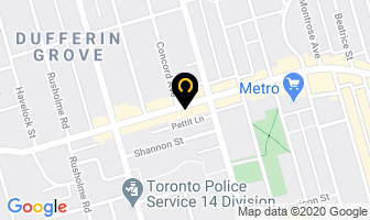 Bellwoods Laundromat in Orillia map