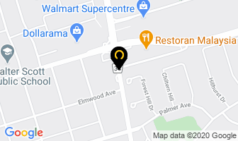 Belmont Tree Service in Richmond Hill map