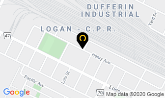 Beltran Machine Shop in Winnipeg map