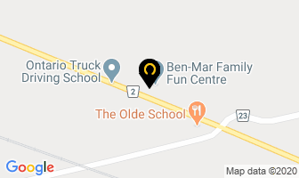 Ben-Mar Family Fun Centre in Brantford map