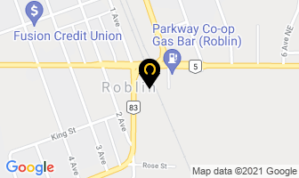 Ben Tech Power Sports in Roblin map