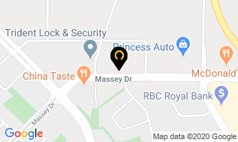 Benchmark Automotive Services Inc in Prince George map