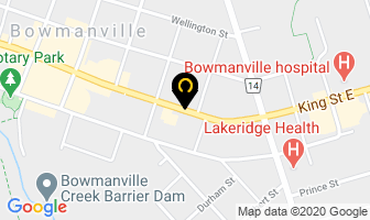 Benevolent Stranger in Bowmanville map