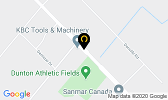 Bennington Limousine in Mississauga map