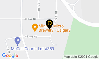 Benny's Bakery Ltd in Calgary map