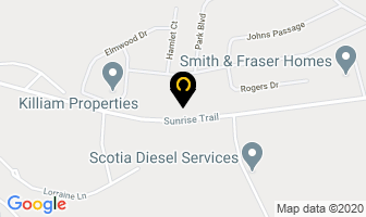 Bens Bakery Outlet in Antigonish map