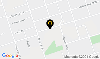 Benson Autoparts in Lindsay map