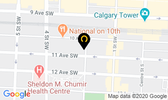 Benzing Charlebois Furs Ltd in Calgary map