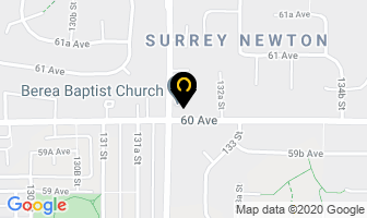 Berea Baptist Church in Surrey map