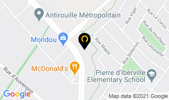 Bernard Brassard Sencrl in Longueuil map