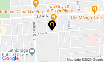 Bernes Kerry Dr in Lethbridge map