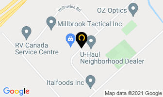 Bernhardt Signs in Guelph map