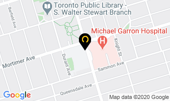 Bernick P Dr in Orillia map