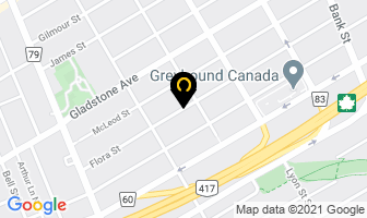 Bernie St-Pierre Doors & Windows in Ottawa map