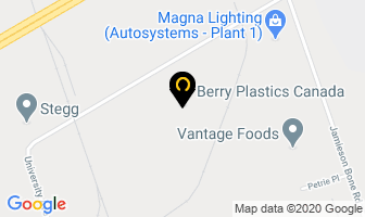 Berry Plastics Canada Inc in Magog map