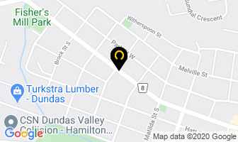 Bert's Auto Repairs in Dundas map