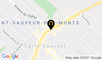 Berube Bergeron in Saint-Sauveur map