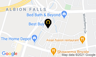 Best Buy in Hamilton map