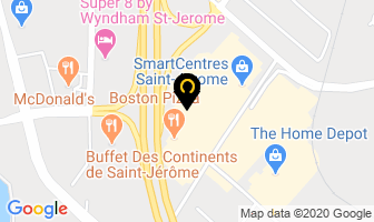 Best Buy in Saint-Jérôme map