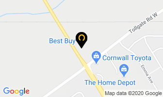 Best Buy in Cornwall map