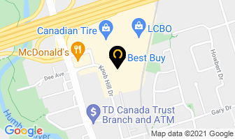 Best Buy in Orillia map