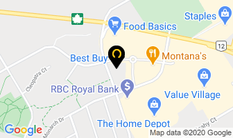 Best Buy in Orillia map