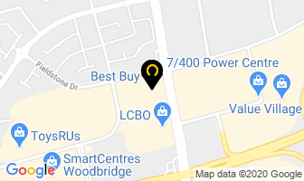 Best Buy in Vaughan map