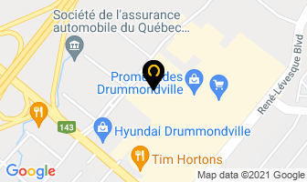 Best Buy in Drummondville map