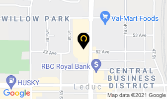 Best Copyshop in Leduc map