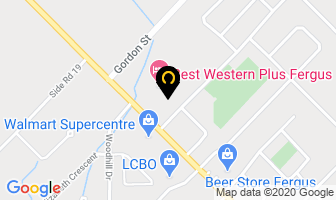 Best Western Plus Fergus Hotel in Fergus map