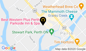 Best Western Plus Perth Parkside Inn & Spa in Perth map
