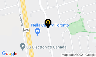Bestway Forklift Services in North York map