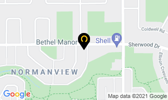 Bethel Manor in Regina map