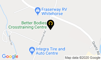 Better Bodies Crosstraining Centre in Whitehorse map