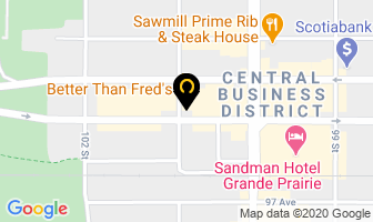 Better Than Freds in Grande Prairie map