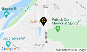 Betty's Restaurant in Niagara Falls map