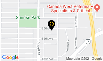 Beulah Garden Homes in Toronto map