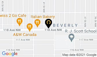 Beverly Business Assn in Kenora map