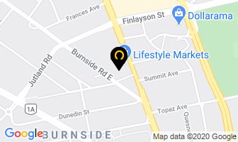 Beverly Carter Notary Public in Victoria map