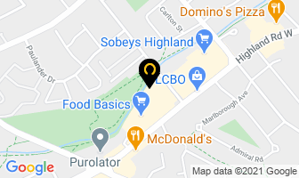 Beverly Hills Weight Management Center in Kitchener map