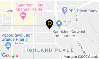 Beyond Basics Office Management in Grande Prairie map