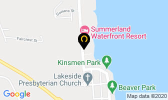 Beyond Wrapture Day Spas in Summerland map