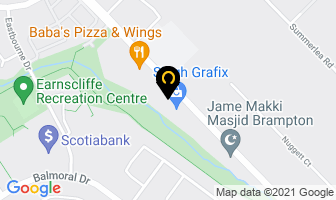 Bhalla Watch House in Brampton map