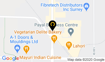 Bharat Jewellers Inc in Surrey map