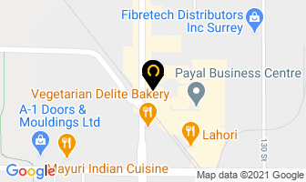 Bharat Money Exchange Ltd in Surrey map