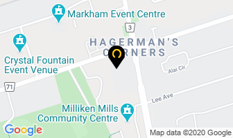Bi Cheng Health Centre in Markham map