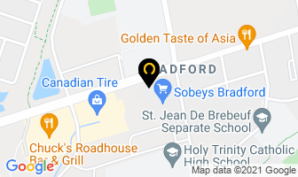Bianchi's Auto Centre in Bradford West Gwillimbury map