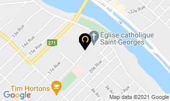 Biblioth&egrave;que Municipale in Saint-Georges map