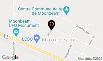 Bibliotheque Publique De Moonbeam in Moonbeam map